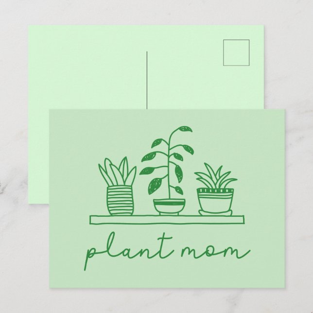 Minimalistisk anläggning i Mamma, utsugningsanlägg Vykort (Fram/baksida)