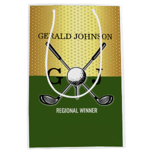 Minimalistisk anpassad elegant golfmonogram