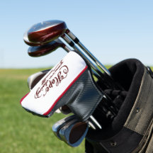 Minimalistisk anpassad golfklubba huvudöverdrag