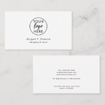 Minimalistisk Anpassad Logotyp