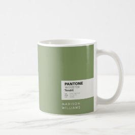 Minimalistisk anpassad namn personlig kaffemugg
