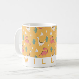 Minimalistisk anpassad namn Personlig kaffemugg