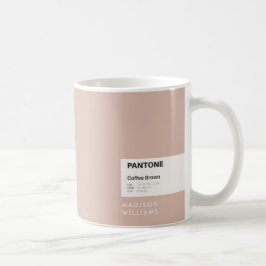 Minimalistisk anpassad namn Personlig kaffemugg