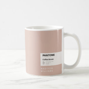 Minimalistisk anpassad namn Personlig kaffemugg
