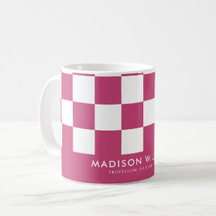 Minimalistisk anpassad namn Personlig kaffemugg
