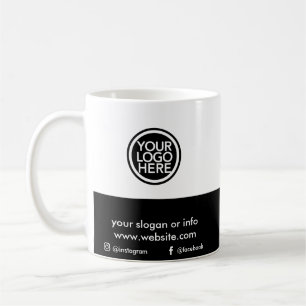 Minimalistisk anpassad namn Personlig kaffemugg