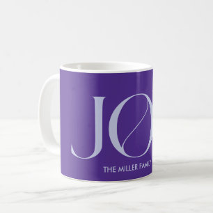 Minimalistisk anpassad namn Personlig kaffemugg