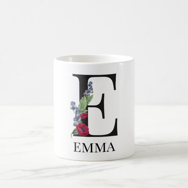 Minimalistisk anpassad namn Personlig kaffemugg (Center)
