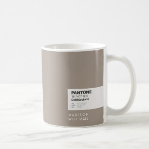 Minimalistisk anpassad namn Personlig kaffemugg