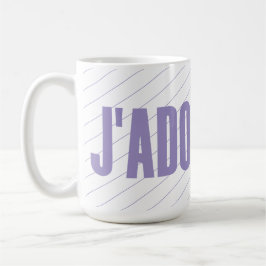 Minimalistisk anpassad namn Personlig kaffemugg