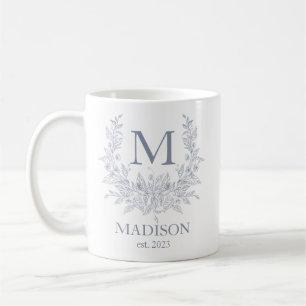 Minimalistisk anpassad namn Personlig kaffemugg