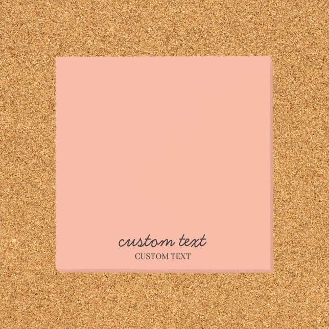 Minimalistisk anpassade post-it block (Skapare uppladdad)
