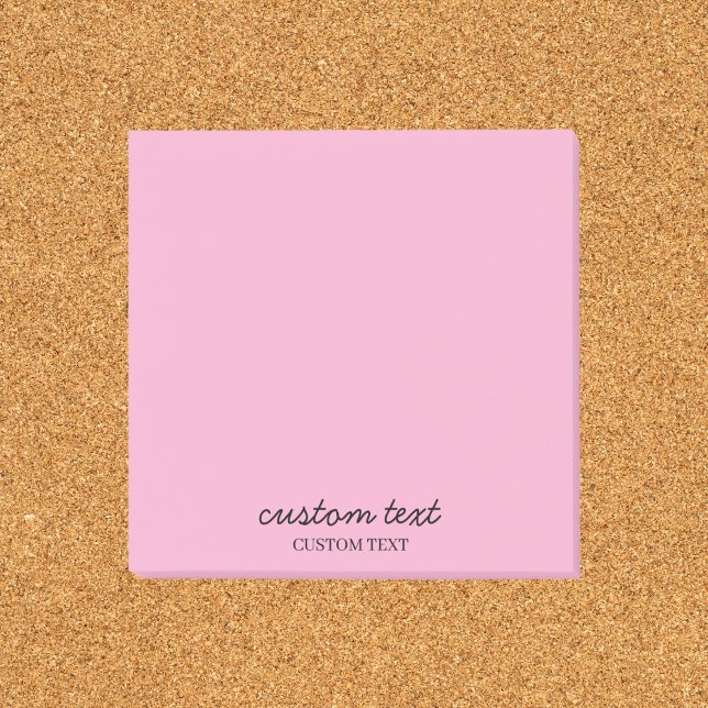 Minimalistisk anpassade post-it block (Skapare uppladdad)