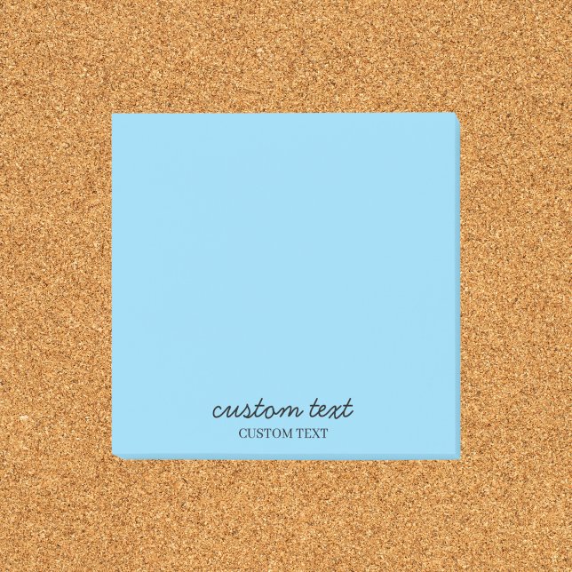Minimalistisk anpassade post-it block (Skapare uppladdad)