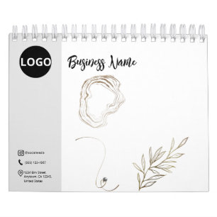 Minimalistisk anpassning: Svartvitt Kalender