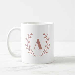 Minimalistisk Anpassningsbar av utandning av Rosa Kaffemugg