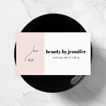 Minimalistisk Ansikte-Logotyp för skönhetsvårdande
