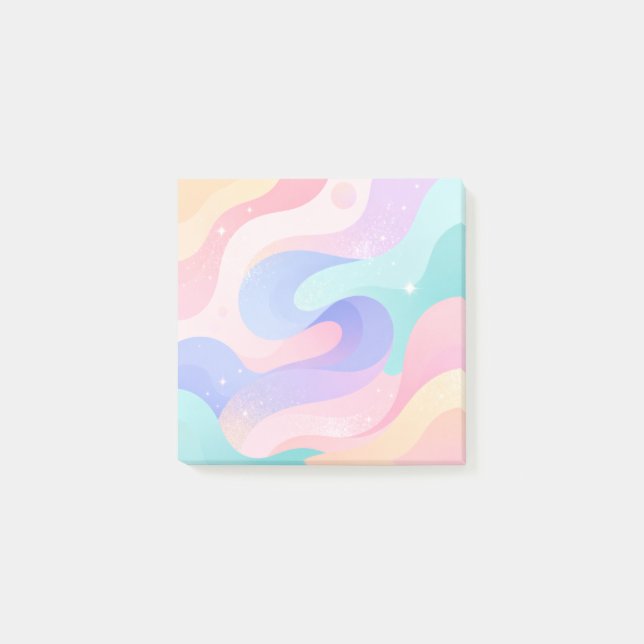 Minimalistisk anteckningsbok post-it block (Framsida)