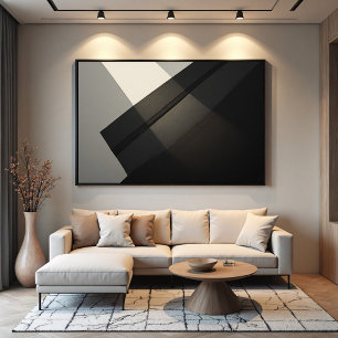 Minimalistisk arkitektur Ljus och skugga Poster