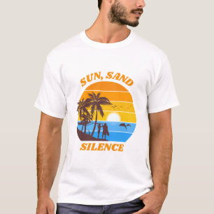Minimalistisk avacation för båge t shirt