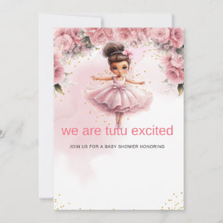 Minimalistisk Baby Shower-inbjudan Redigerbar Neut Inbjudningar