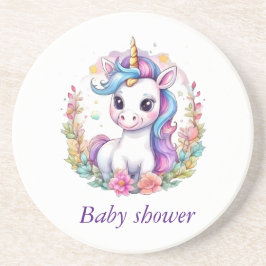 Minimalistisk babyvisare för minimalistiskt regnbå underlägg