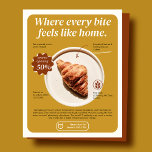 Minimalistisk Bakery Flyer<br><div class="desc">Modern,  minimalistisk och multifunktionell design för din personlig-affärsplan. Klicka på Redigera med Design Verktyg om du vill anpassa designen ytterligare.</div>