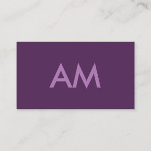 Minimalistisk bakgrund för Lavender Violet Visitkort