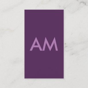 Minimalistisk bakgrund för Lavender Violet Visitkort