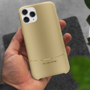 Minimalistisk bakgrund för metalliskt guld Fodral-