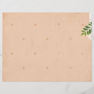 Minimalistisk bakgrund Grunge Art Journal Papper