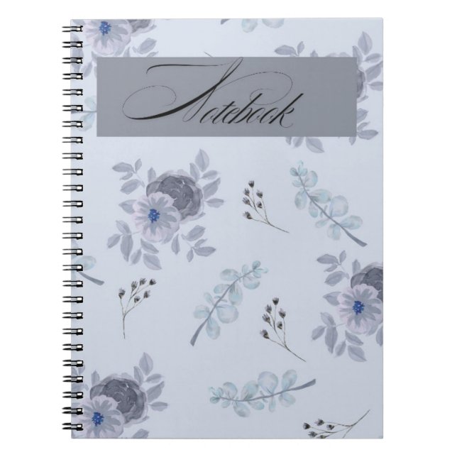 Minimalistisk bärbar dator anteckningsbok (Framsidan)
