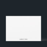 Minimalistisk Basic White Elegant bröllop Anpassni Tack Kort<br><div class="desc">Minimalistisk Basic White Elegant bröllop-Anpassningsbar - tackkort</div>