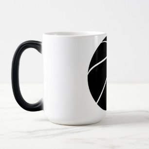 "Minimalistisk basketboll Mugg** Magisk Mugg