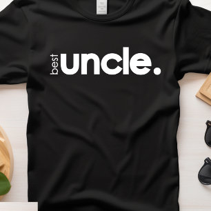 Minimalistisk bästa farbror Basic-Manar, Shirt T