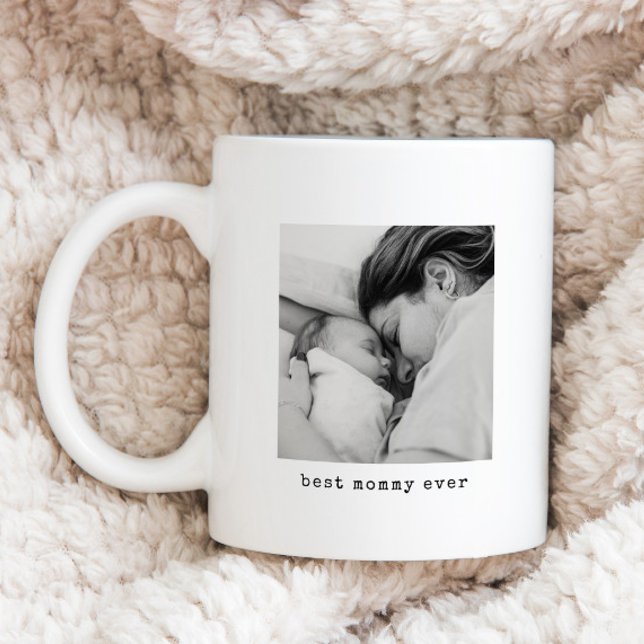 Minimalistisk bästa Mamma någonsin, foto Kaffemugg (Skapare uppladdad)