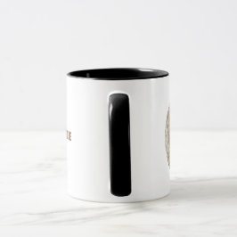 Minimalistisk bebisfoto med text | Anpassad presen Mugg