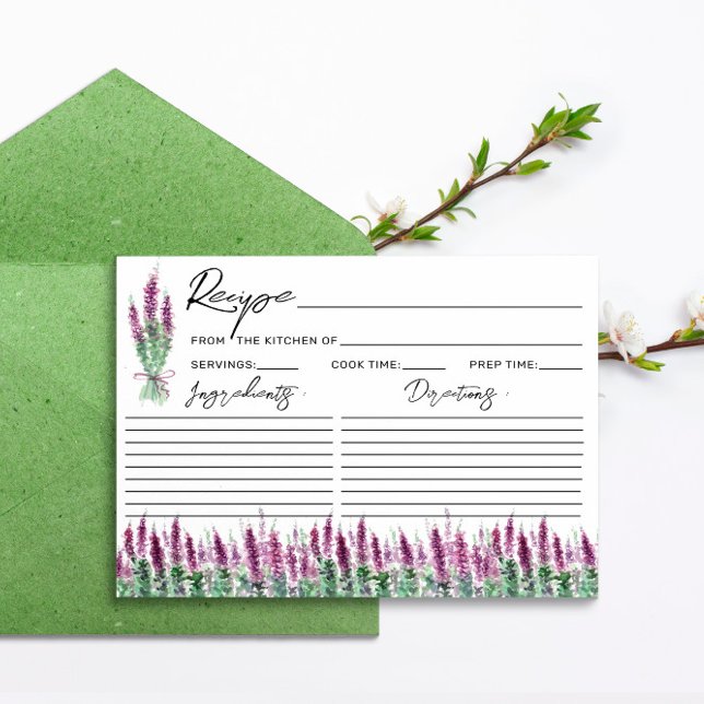 Minimalistisk begäran om lavender-recept (Skapare uppladdad)