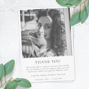 Minimalistisk begravning   Modern sympati - foto Tack Kort