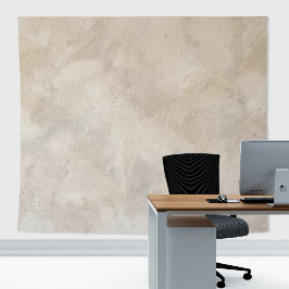 Minimalistisk Beige Kalkputs Väggt Stenstruktur