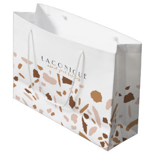 Minimalistisk Beige Terrazzo Mosaic