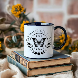 Minimalistisk bekräftelse från Boho Måne Black and Mugg