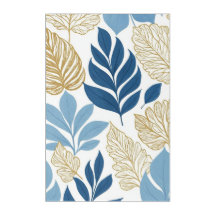 Minimalistisk belysning av Löv - Akrylväggskonst