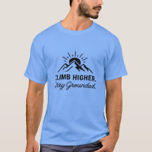 Minimalistisk bergsoffert T-Shirt-design