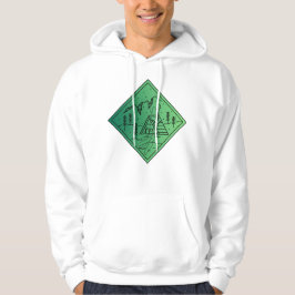 Minimalistisk bergsretreat - A-Frame stuga & tall Hoodie