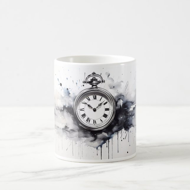 Minimalistisk bevakning kaffemugg (Center)