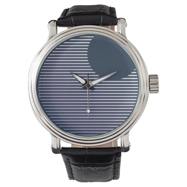 Minimalistisk bevakning nr 15 armbandsur (Framsida)