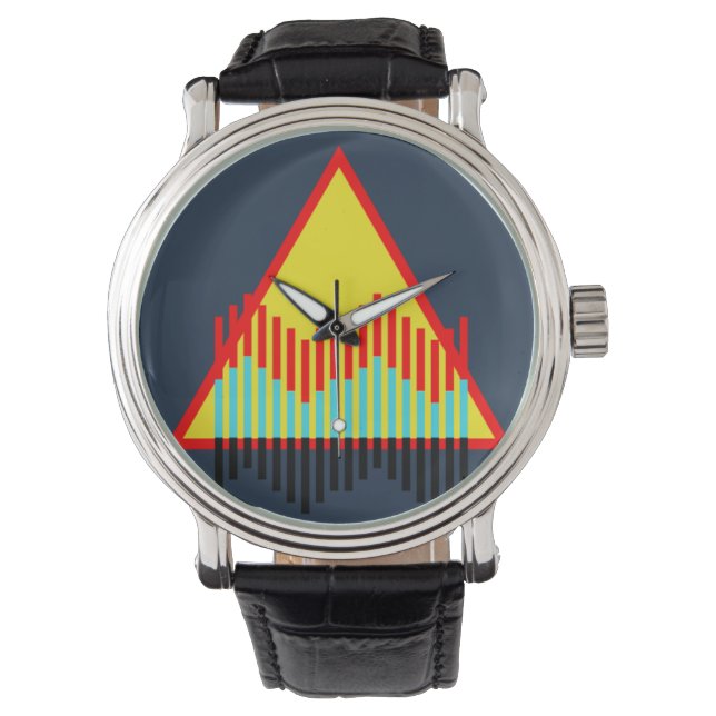 Minimalistisk bevakning nr 18 armbandsur (Framsida)