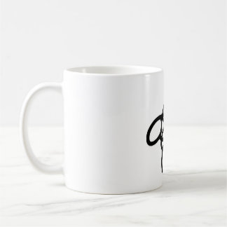 Minimalistisk binlinjekonst Design – Modern Enkel Kaffemugg