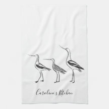 Minimalistisk Bird Teckning Black White-Personlig